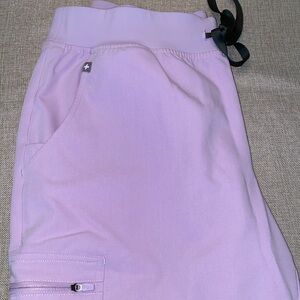 Figs Lavender Haze Zamora Jogger Pants Size Petite Large EUC
